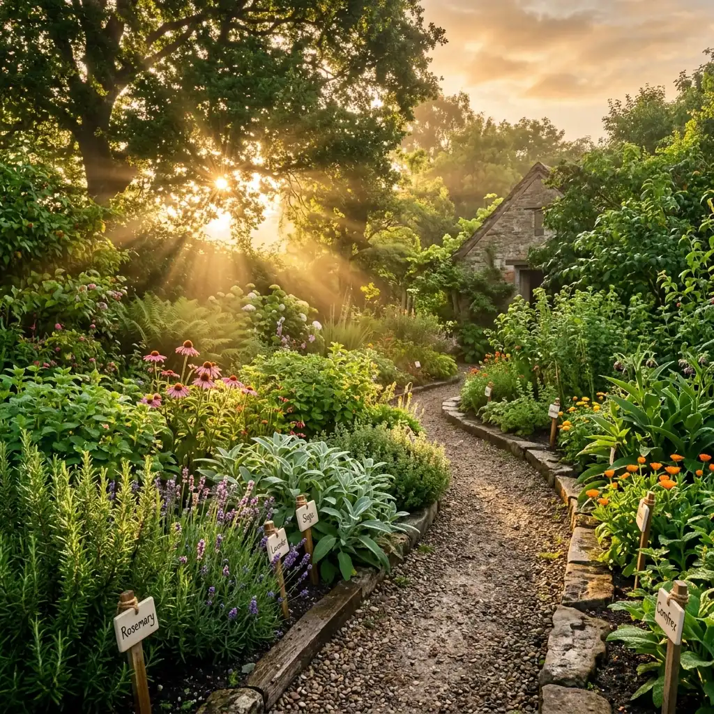 Herbal garden